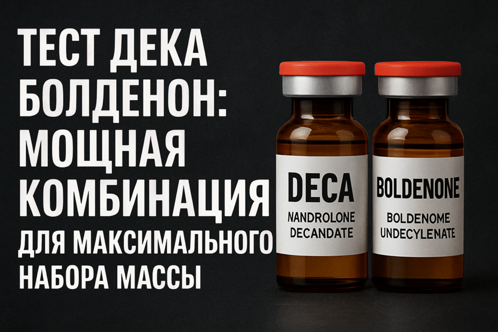 Тест дека болденон: мощная комбинация для максимального набора массы