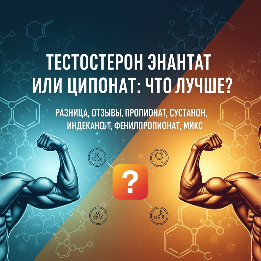 тестостерон энантат или ципионат, что лучше