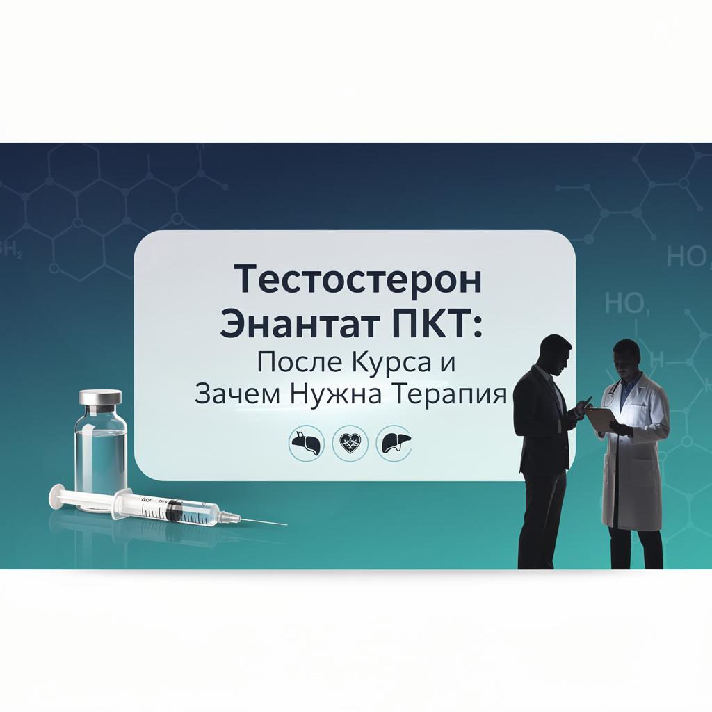Тестостерон Энантат ПКТ: После Курса, Кломид, Тамоксифен, ХГЧ, Восстановление, Схемы, Длительность