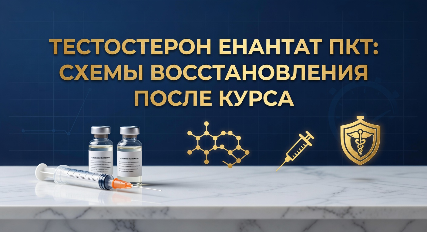 Тестостерон Энантат Курс: Соло, с Болденоном, Мастероном, Тренболоном, Туринаболом, Метаном, Схемы Приема, ПКТ