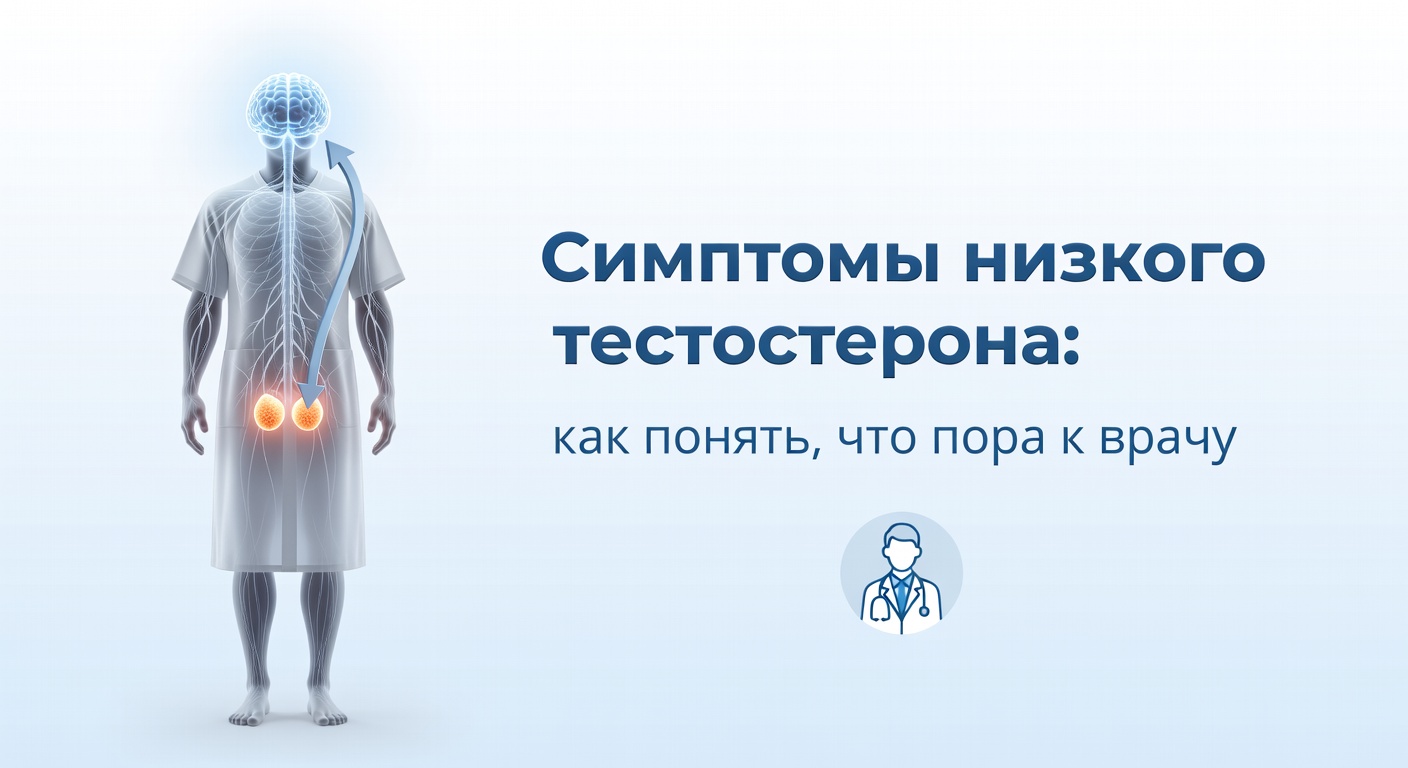 симптомы низкого тестостерона