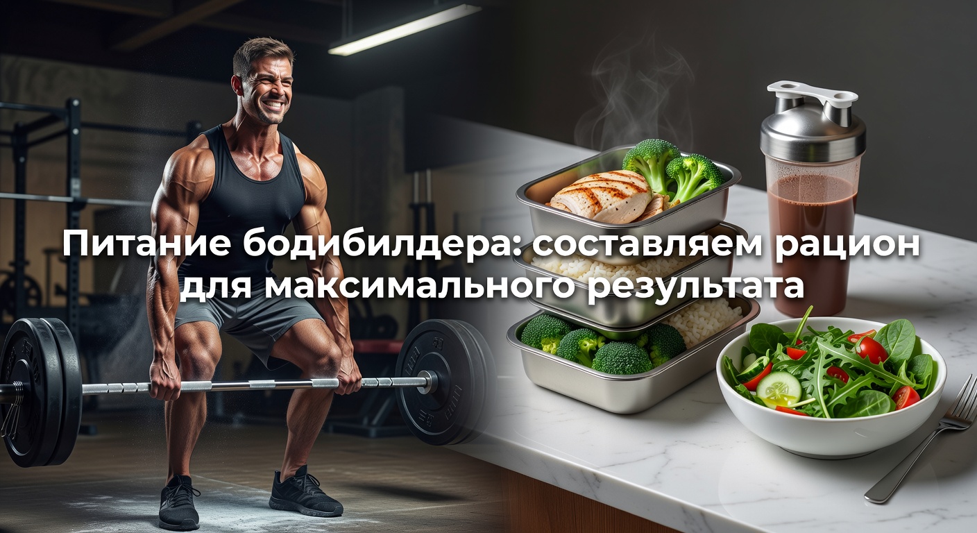 Питание бодибилдера: составляем рацион