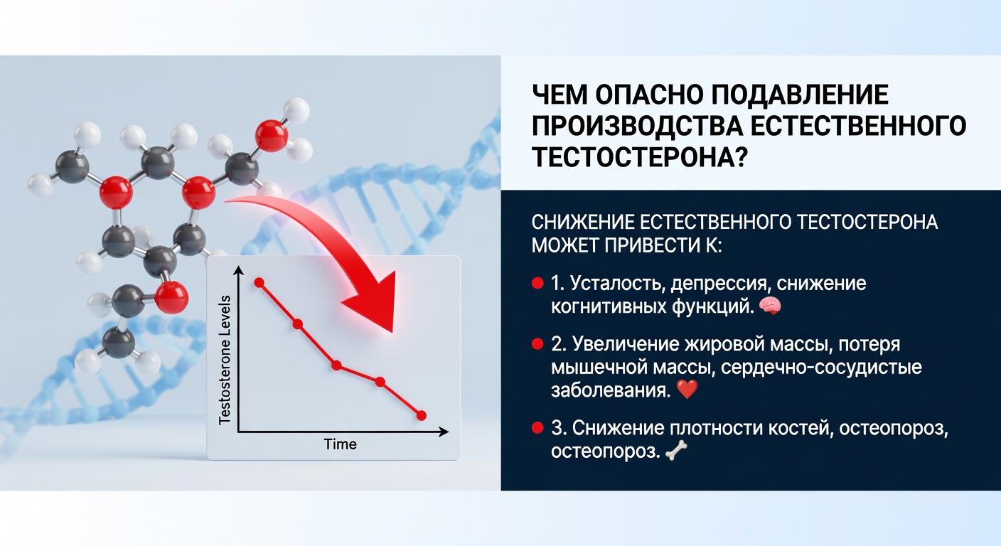 понижение тестостерона к чему приводит и чем опасно