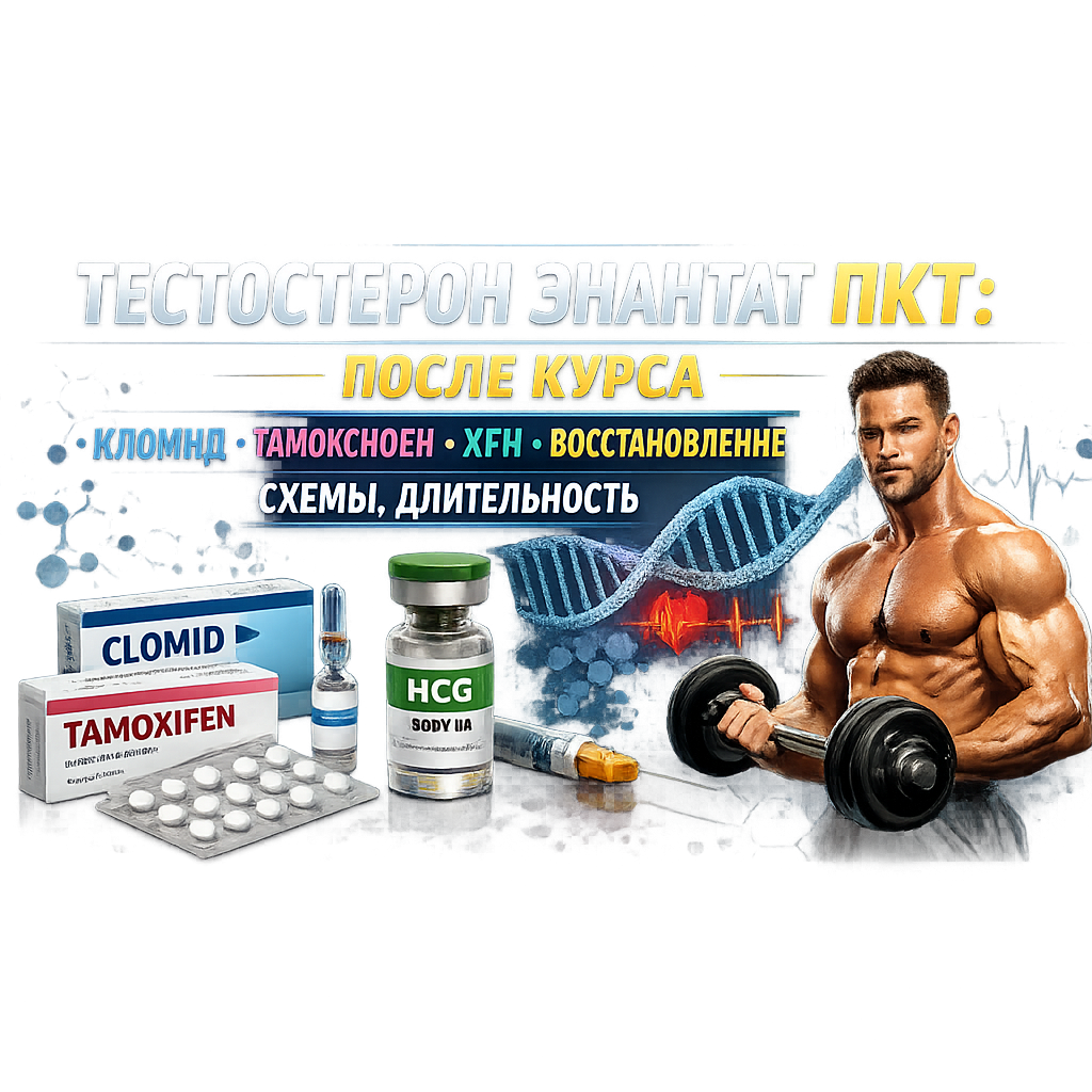 Тестостерон энантат пкт прием курс 