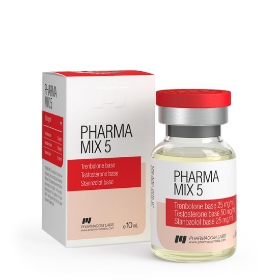 PharmaMix-5 Pharmacom Labs флакон 10 мл — водная суспензия стероидов
